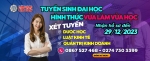 Thông báo tuyển sinh trình độ đại học, hình thức đào tạo vừa làm vừa học