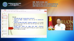 TS.LS Nguyễn Bình An trình bày tại Hội thảo khoa học “Một số vấn đề pháp lý về hợp đồng có yếu tố lao động trong các quan hệ dân sự, thương mại” do Trường Đại học Luật TP.HCM tổ chức