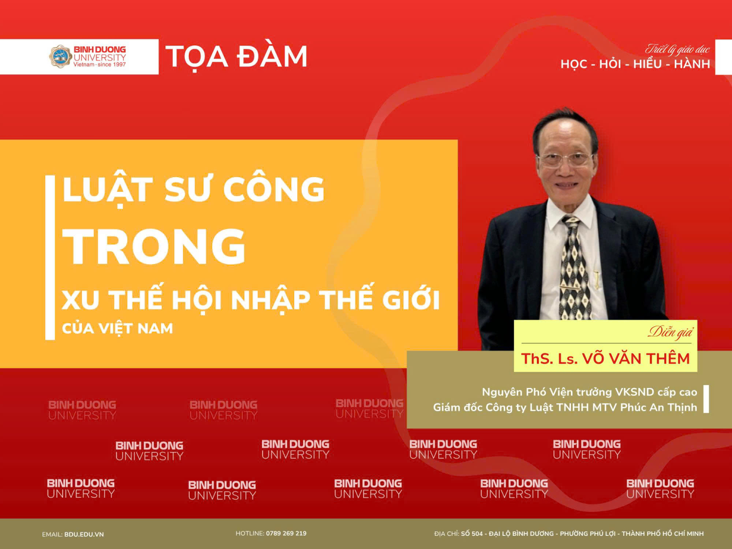 LUẬT SƯ CÔNG – GIỮA CÔNG LÝ VÀ TRÁCH NHIỆM XÃ HỘI